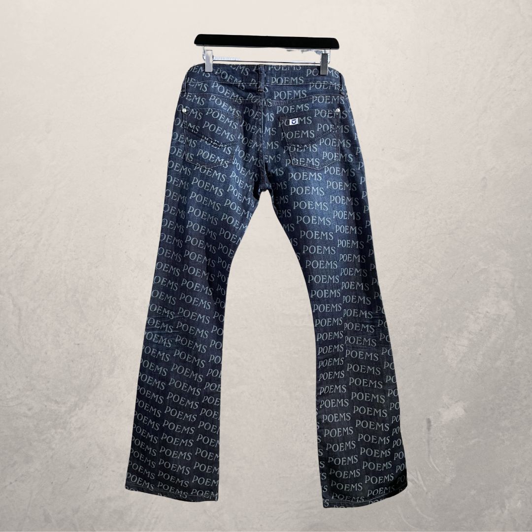 "Poems" vintage middenblauwe denim broek 38 - van @TheRealClubIndigo