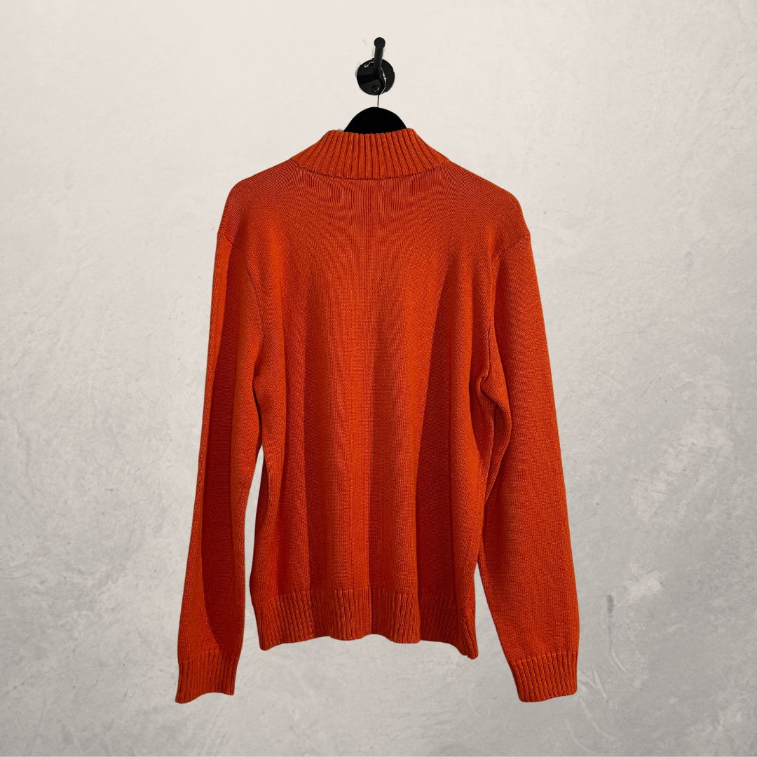 Polo Ralph Lauren orange knit jumper L