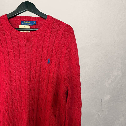 Polo Ralph Lauren red jumper M