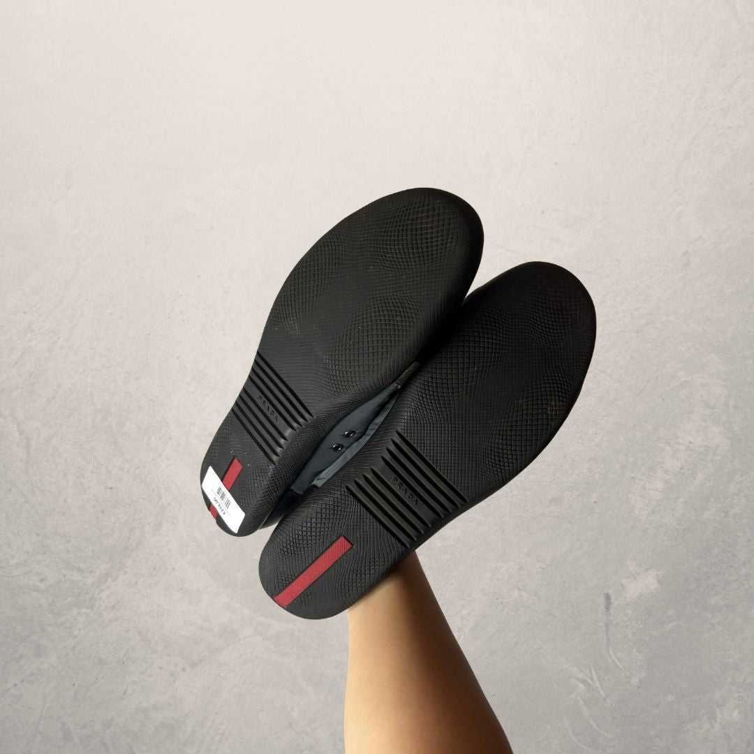 Prada black Nylon sneakers 44