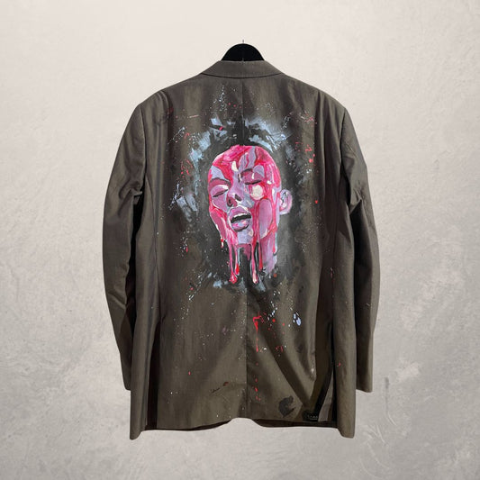 Purple face vintage Loewe blazer M/L- By @M.a.r.r.art