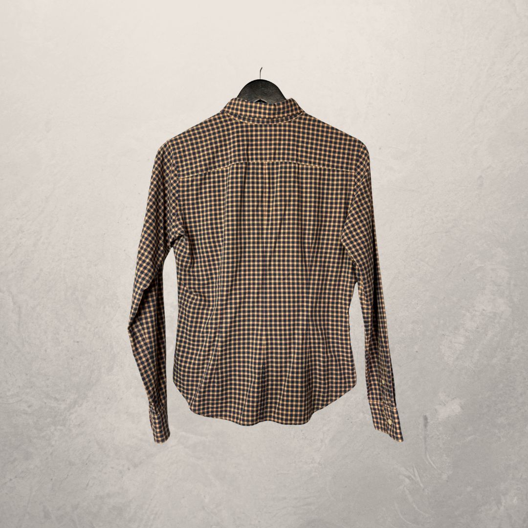 Ralph Lauren navy checkered shirt M