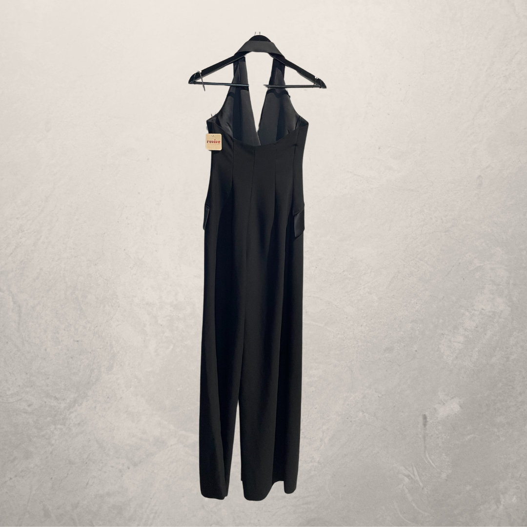 Reiss zwarte smoking jumpsuit S