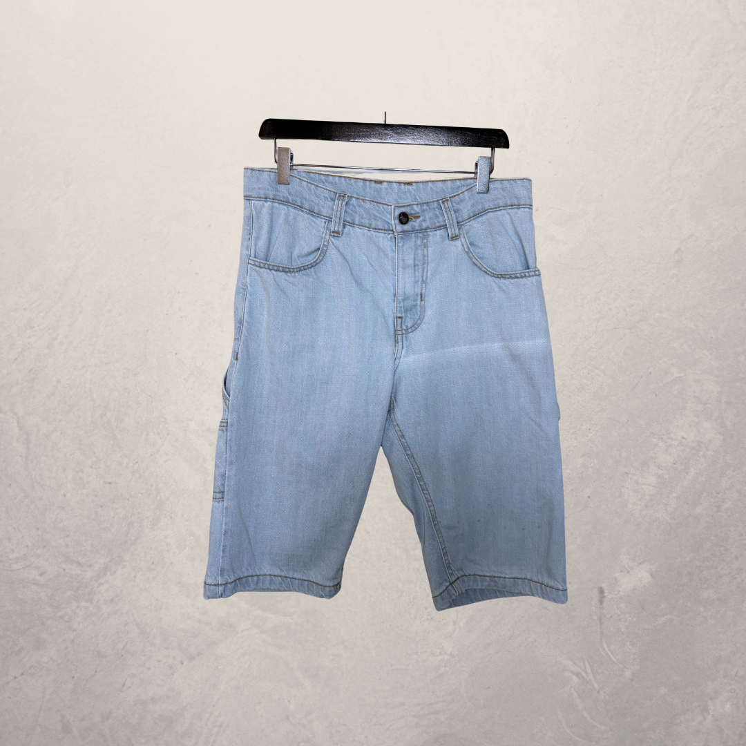 Replica Stussy Light Blue Denim Jorts M