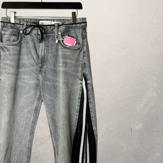 Vermaakte zwarte Adidas-jeans maat S - door WNDYdesign