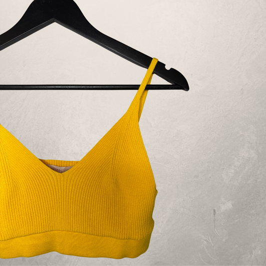 Rinascimento yellow top S (set)