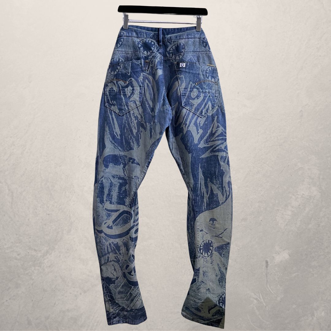 "Rozen Crew" G Star middenblauwe denimbroek 38/40 - van @TheRealClubIndigo