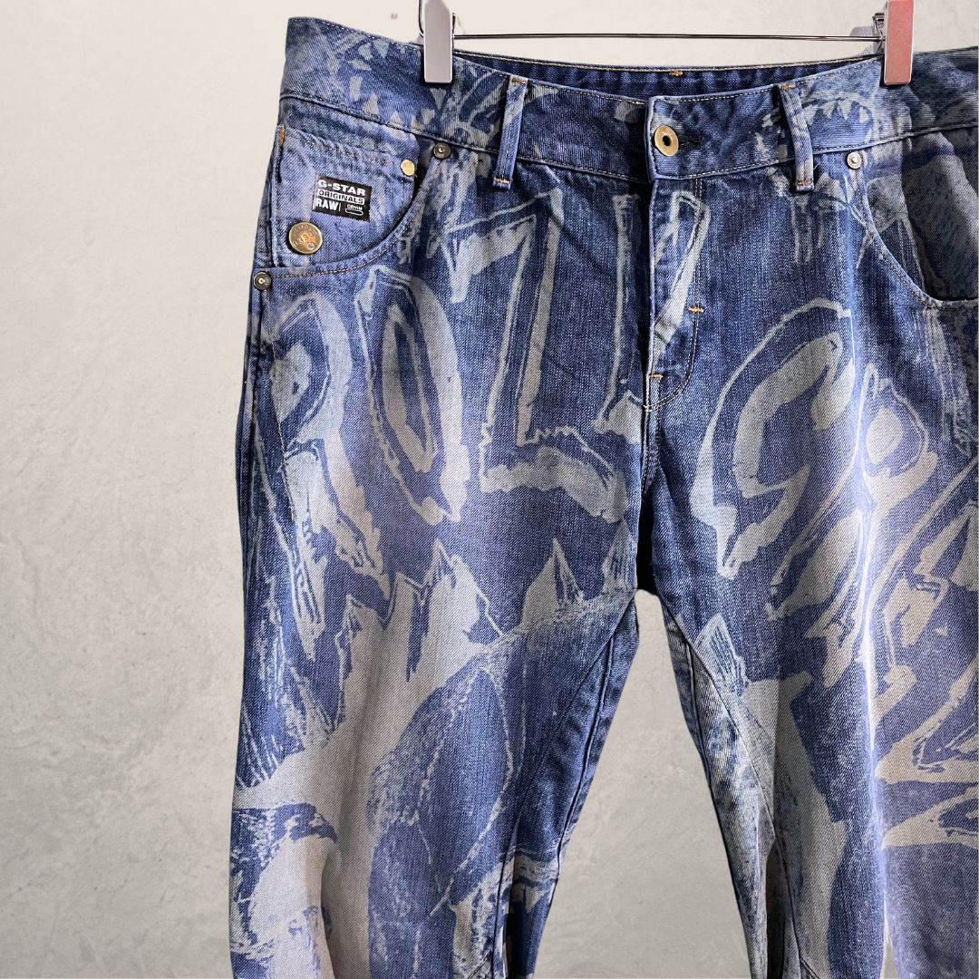 "Rozen Crew" G Star middenblauwe denimbroek 38/40 - van @TheRealClubIndigo