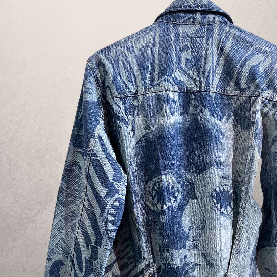 "Rozen Crew" Levis middenblauw spijkerjack L -van @TheRealClubIndigo