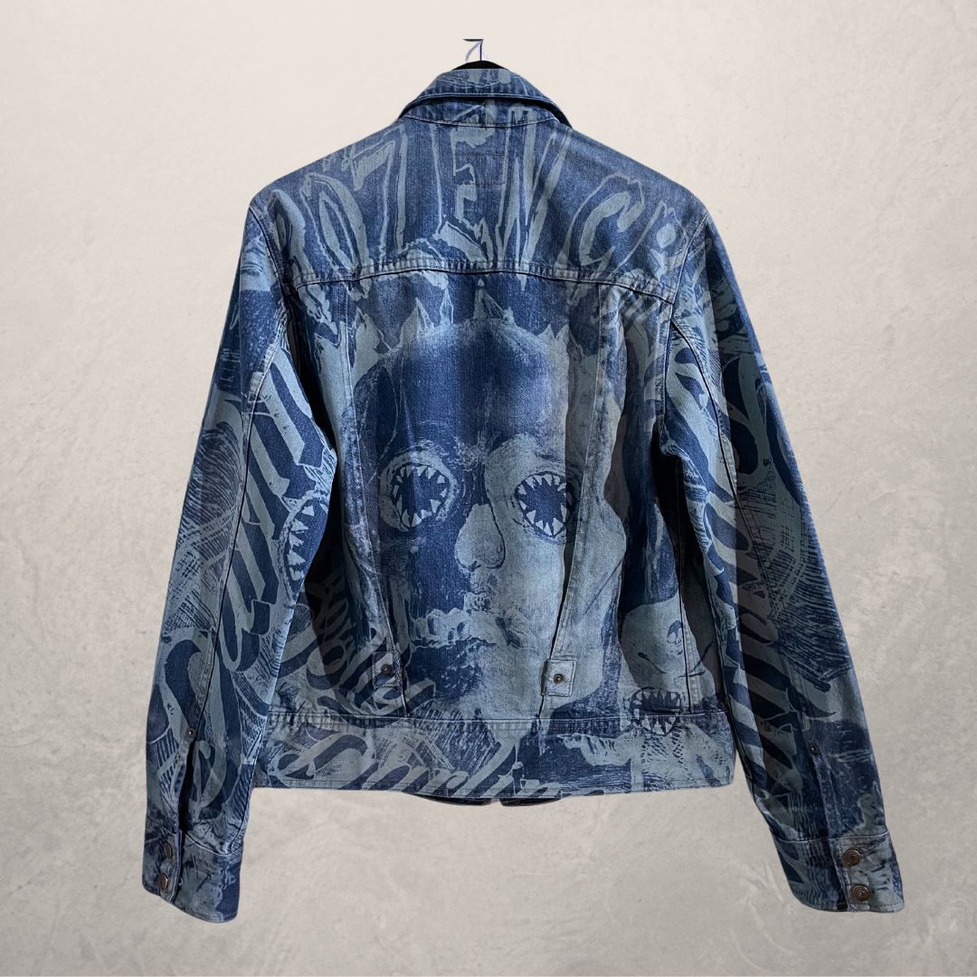 "Rozen Crew" Levis middenblauw spijkerjack L -van @TheRealClubIndigo