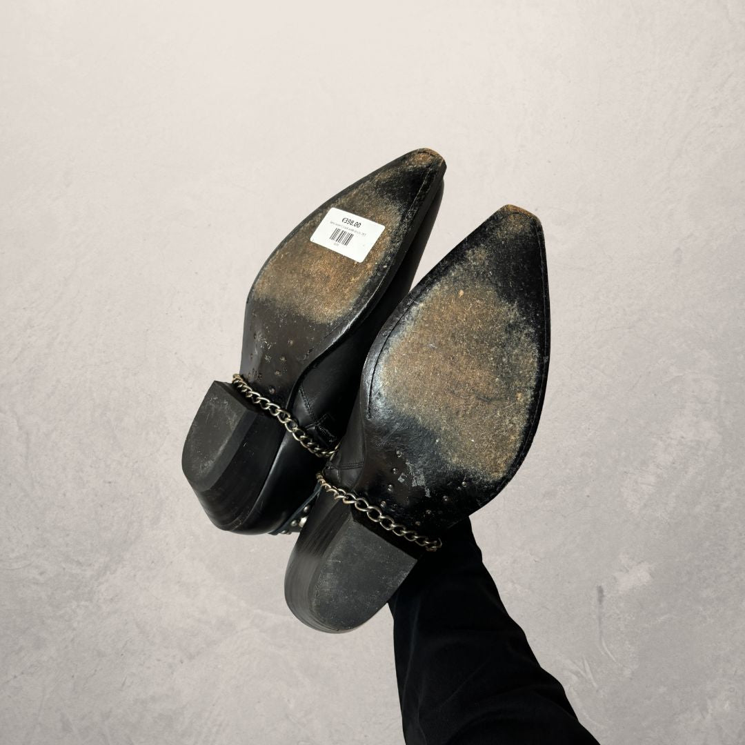 Saint Laurent black ankle boots 39,5