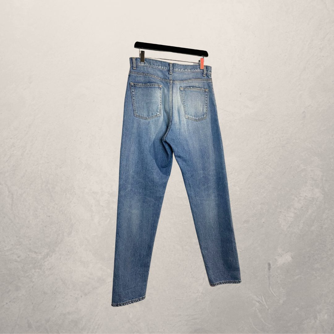 Saint Laurent mid blue mom jeans 38