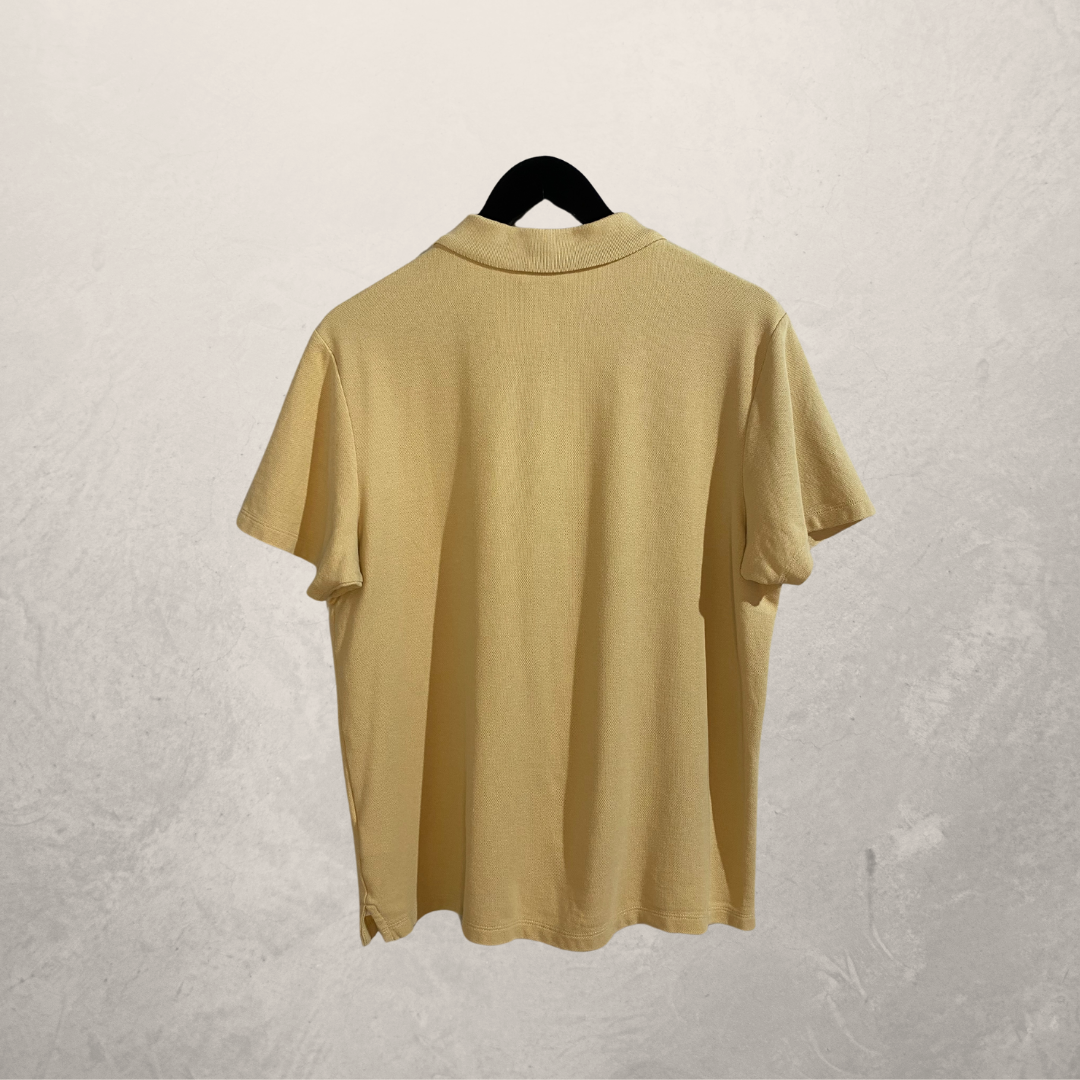 Sandro beige polo shirt M