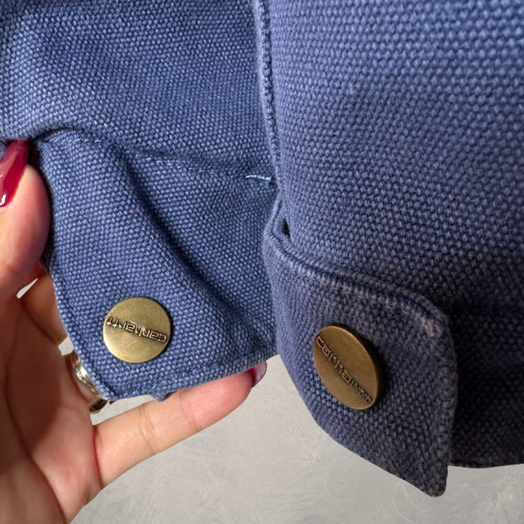 Stussy x Carhartt blue workwear jacket XL