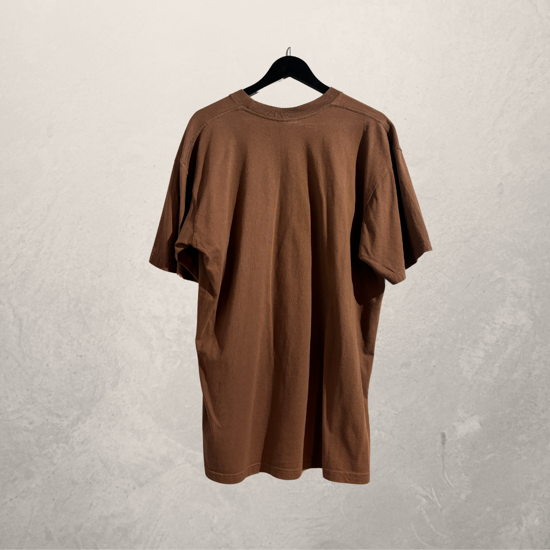 Supreme brown spaghetti logo t shirt XL