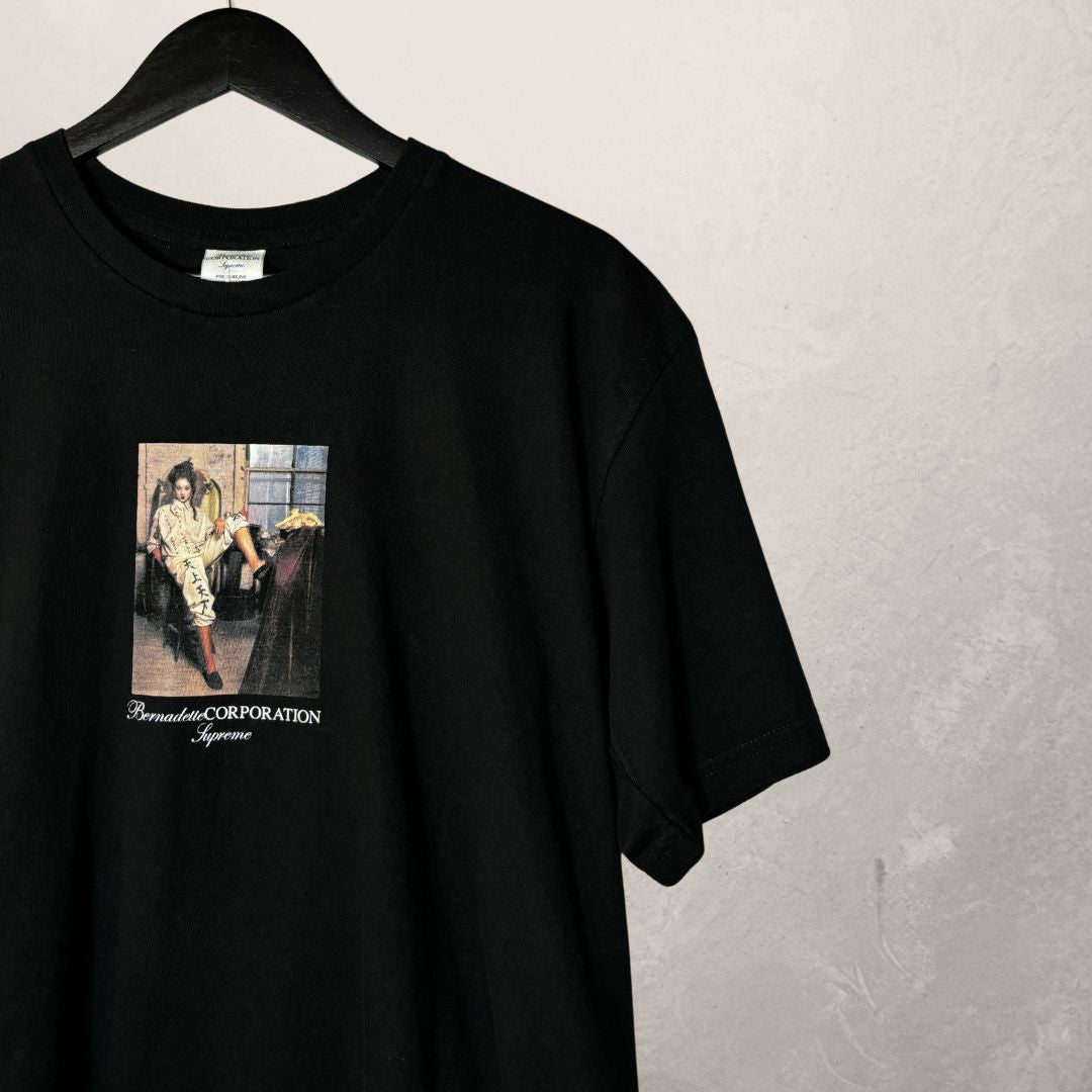 Supreme x Bernadette Corp black graphic t shirt M