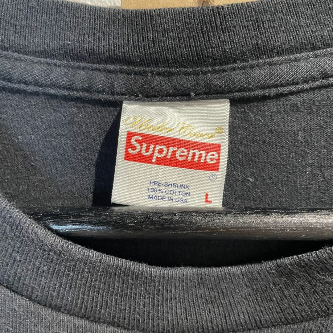 Supreme x Undercover anatomy FW2016 black graphic t shirt L