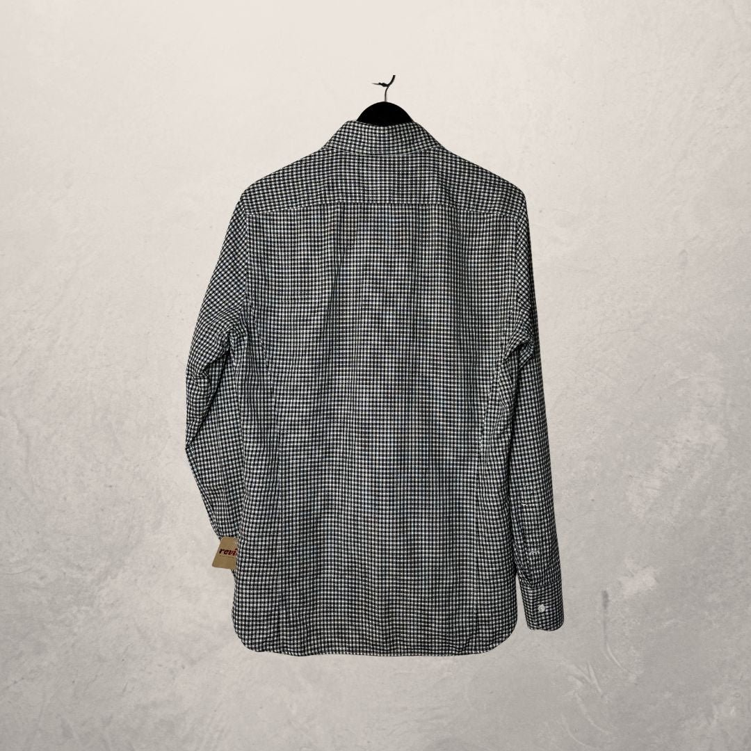 Tom Ford zwart-wit 100% katoenen shirt maat 40