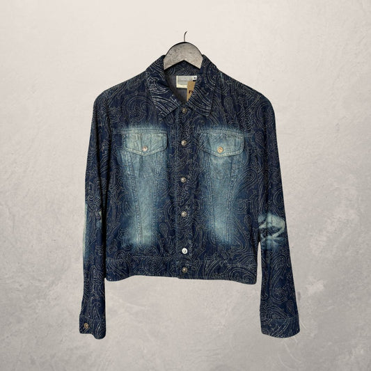 Versace Jeans fitted denim jacket S