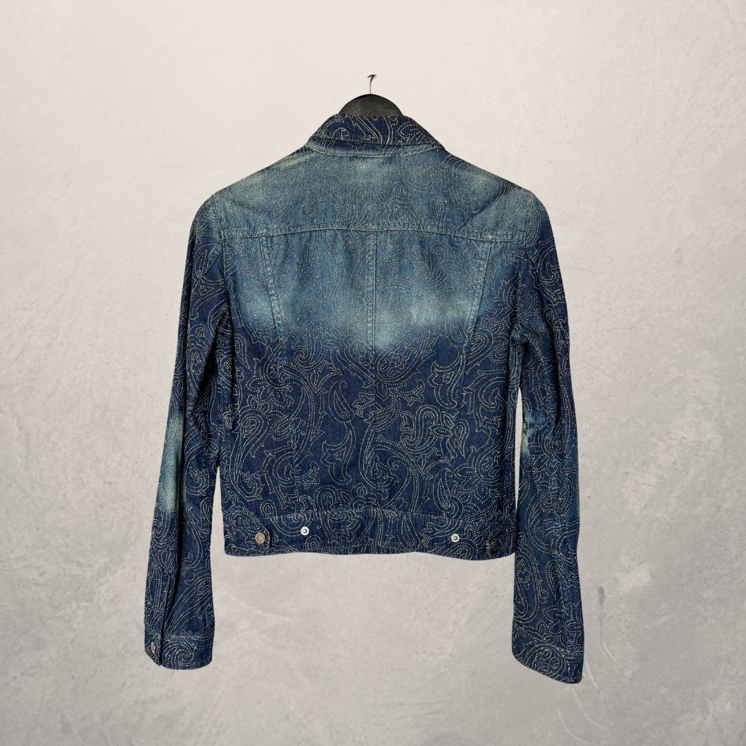 Versace Jeans fitted denim jacket S
