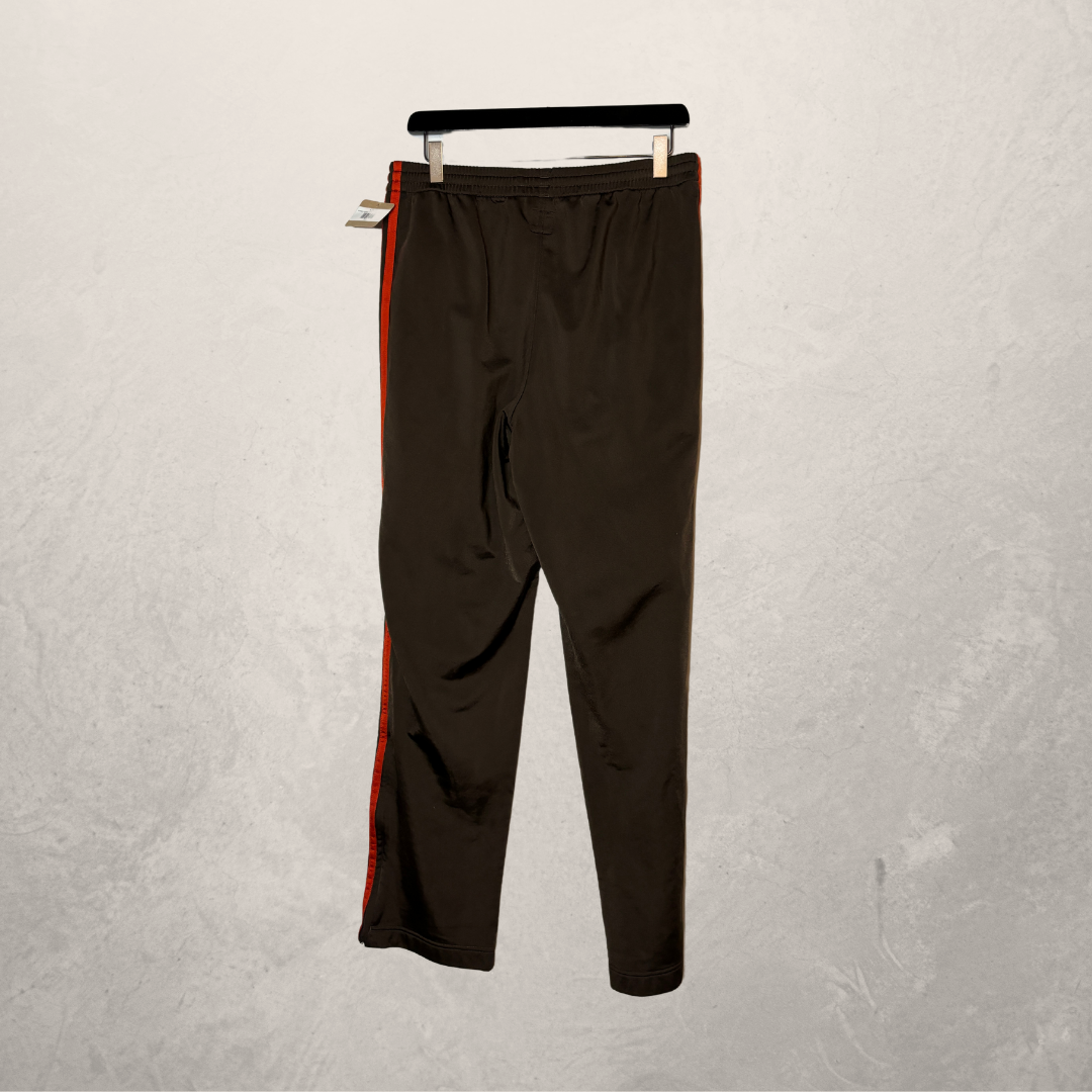 Vintage Adidas brown/orange trackpants L