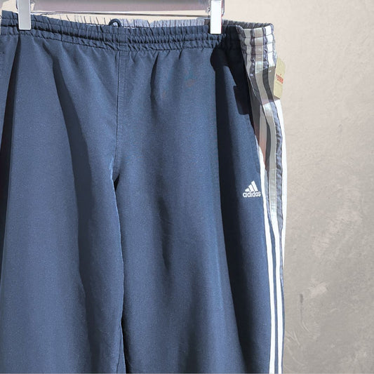 Vintage Adidas marine trainingsbroek L