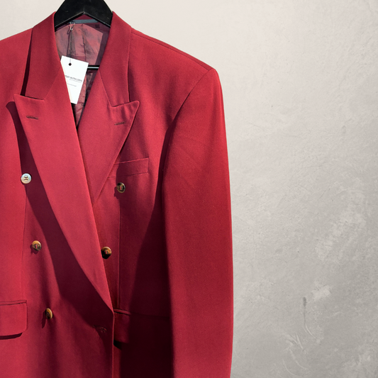 Vintage Amici bordeaux blazer 50 - Door @SelectedwithLove.nl