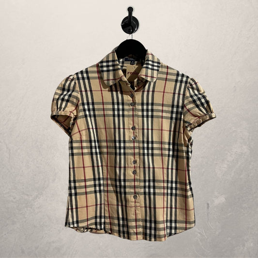 Vintage Burberry blouse XS