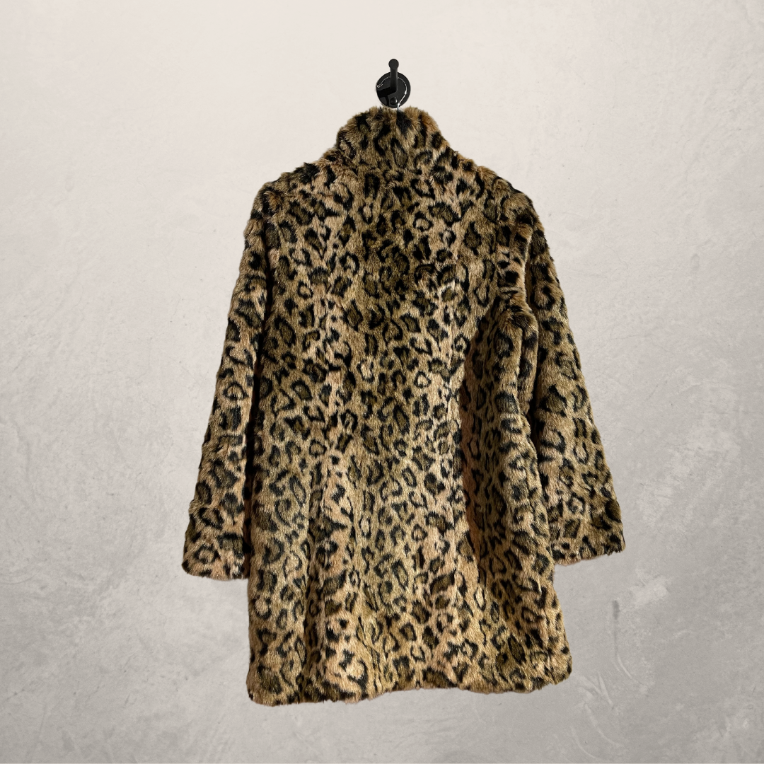 Vintage leopard coat for sale store