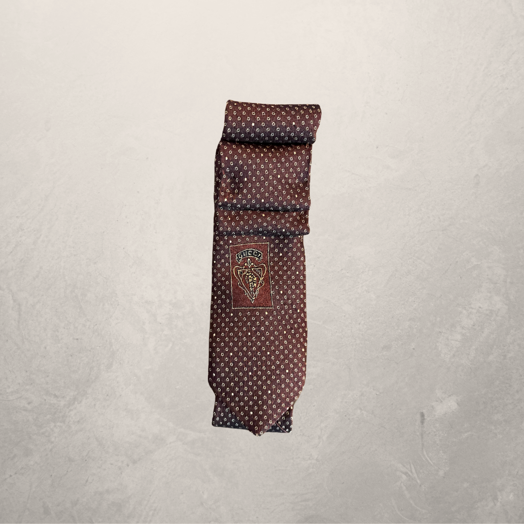 Vintage Gucci bewerkte stropdas S- van @MARRART