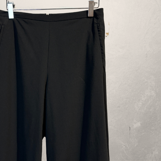Vintage Jean Paul Gaultier black wool high waist trousers 36/38