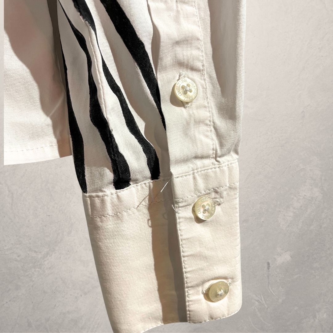 Vintage Jean Paul Gaultier shirt L- REWORKED by @home_is_a_runway