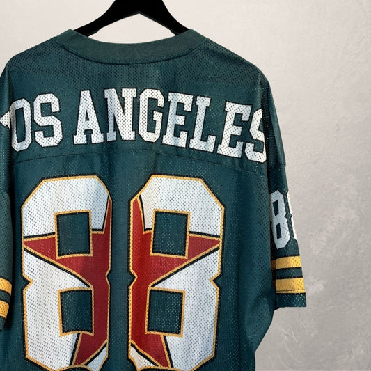 Vintage LA teal trui OS