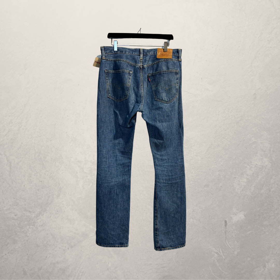 Vintage Levis 501 mid blue denim pants 32/34