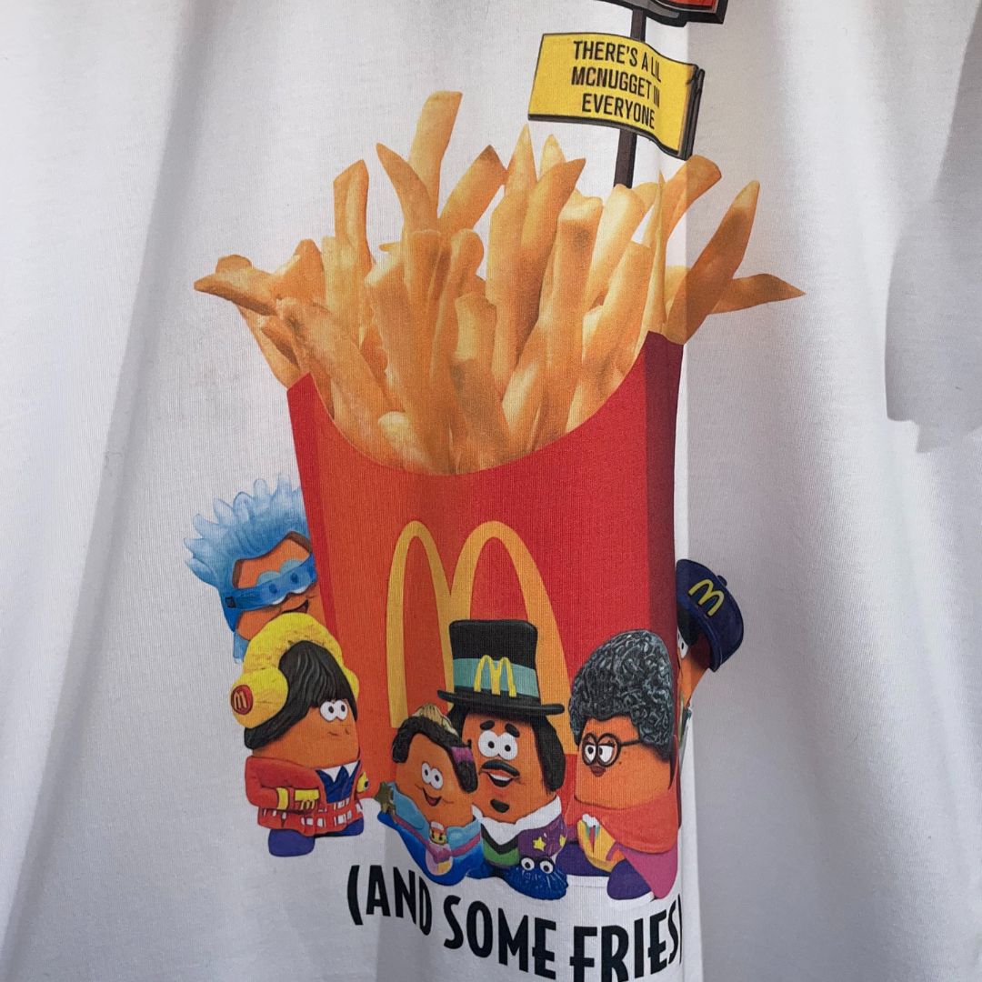 Vintage McDonalds graphic white t shirt L