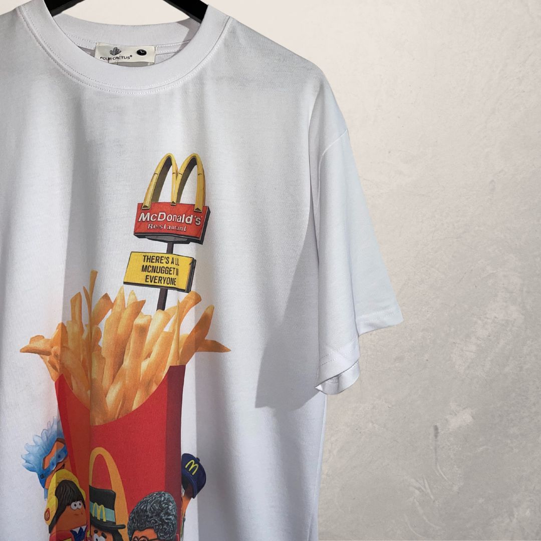 Vintage McDonalds graphic white t shirt L