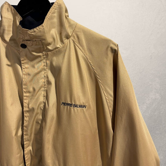 Vintage Pierre Balmain gold windbreaker XL