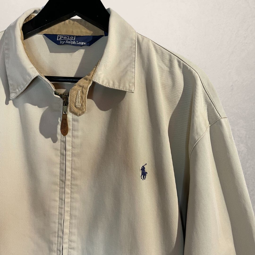 Vintage Ralph Lauren beige coach jacket L