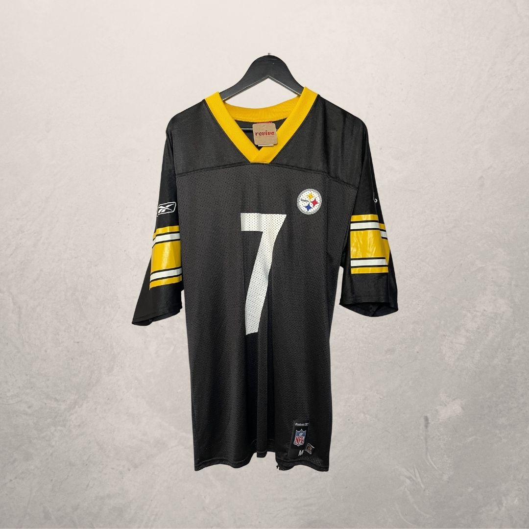 Vintage Steelers black/yellow NFL jersey L