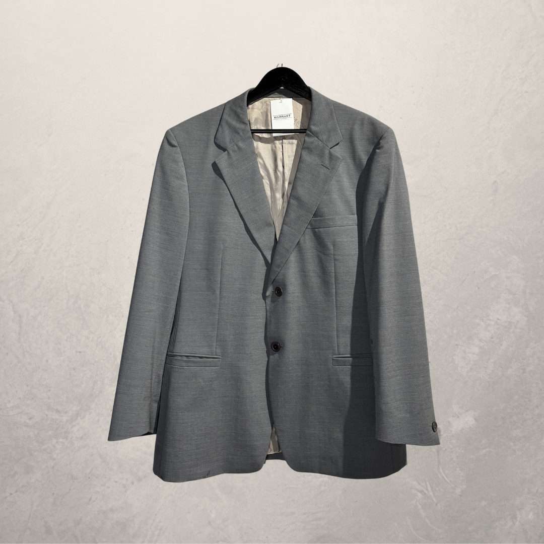 Vintage Versace grijs geverfde blazer XL - door @Marrart