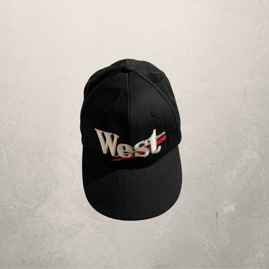 Vintage West zwarte wasmuts OS