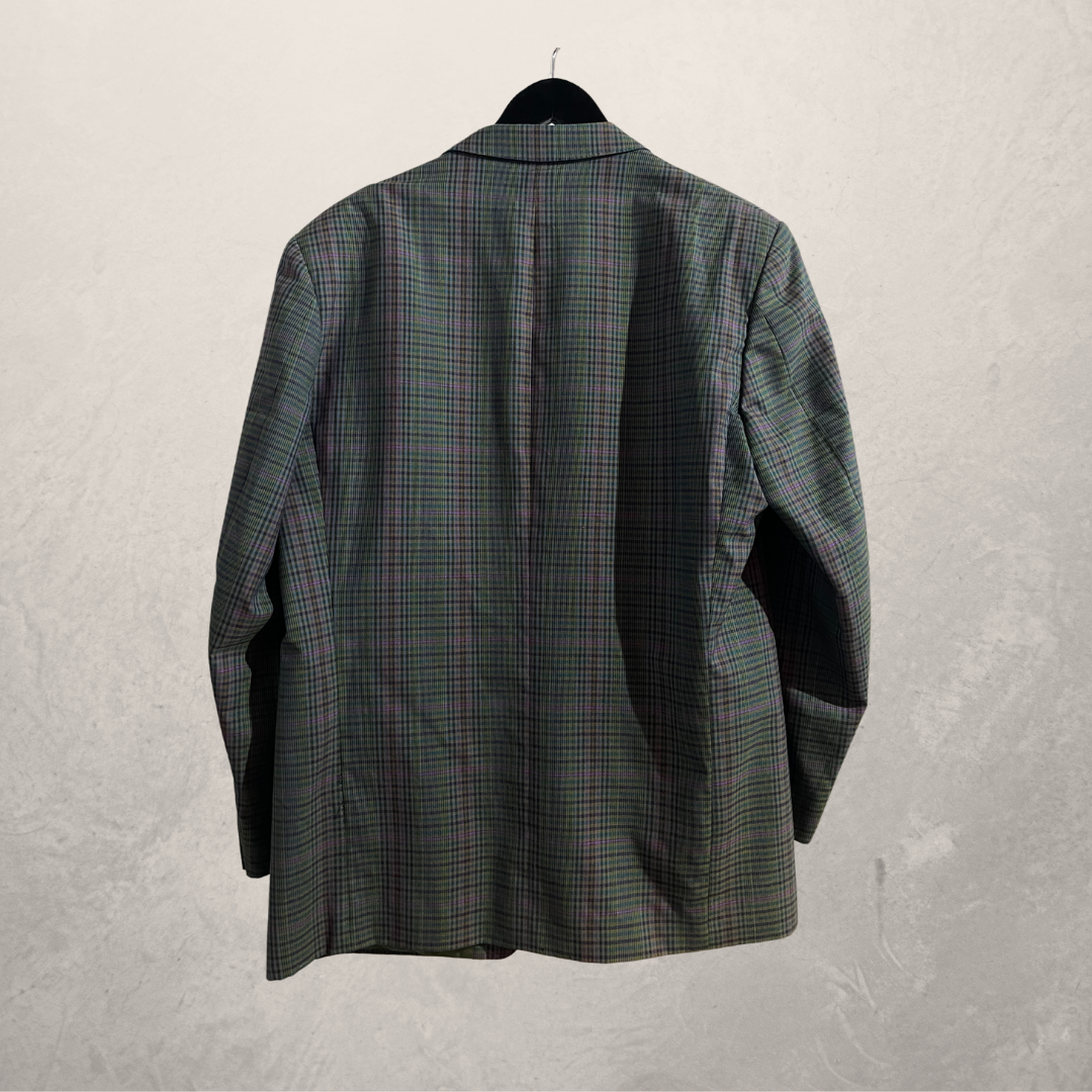 Vintage YSL green stripe blazer M/L