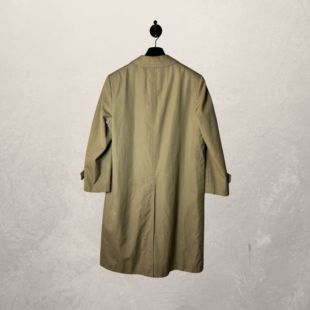 Vintage beige classic trenchcoat S/M