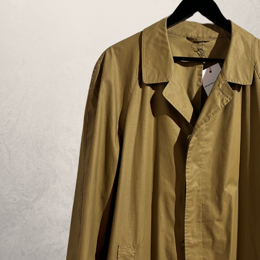 Vintage beige trenchcoat XXL- by @SelectedWithLove.nl