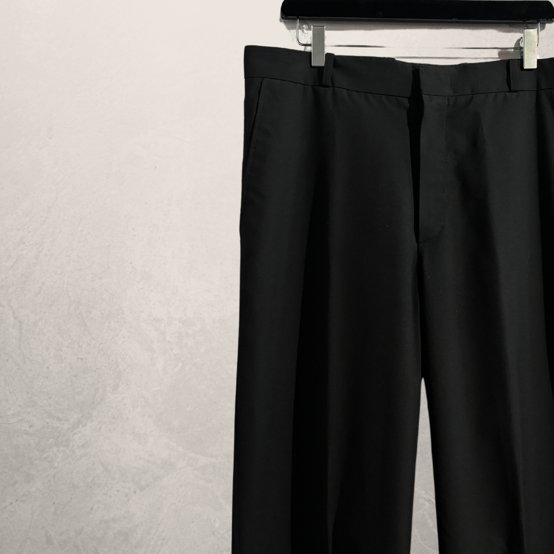 Vintage black suit pants XL