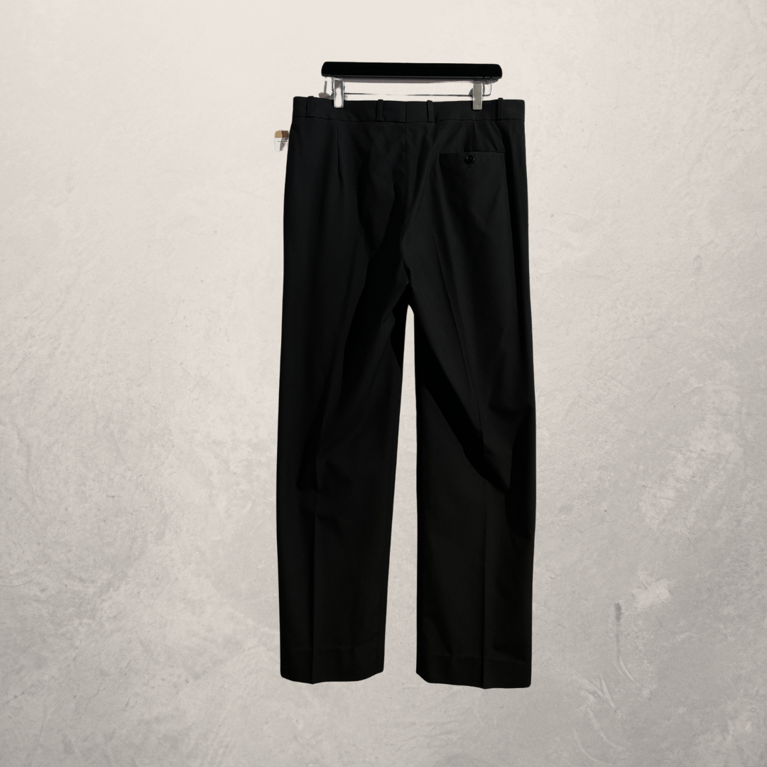 Vintage black suit pants XL
