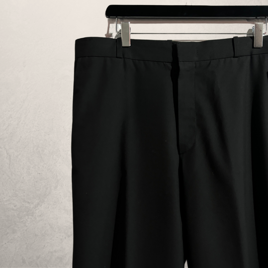 Vintage zwarte broek M/L