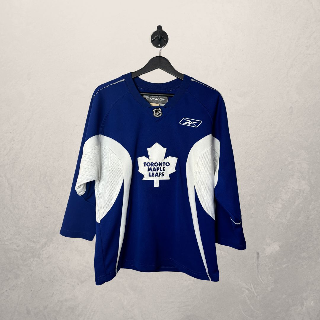 Vintage blue NHL jersey maple leafs S/M