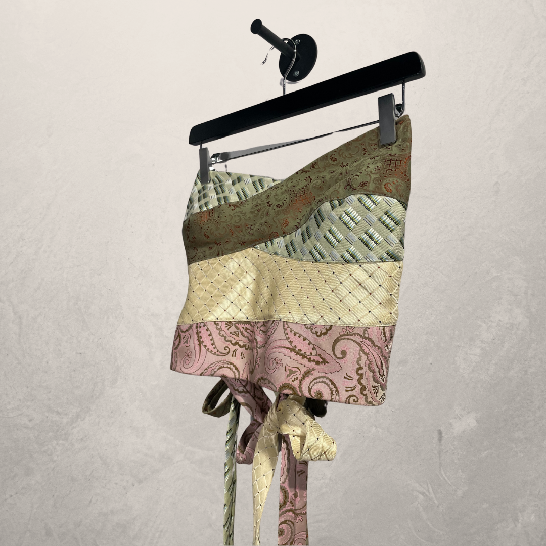 Hugo Boss pastel Bandeau tie top OS- By WNDYdesign