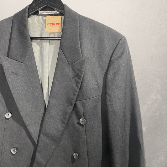 Vintage grey blazer 48